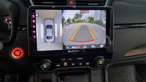 Màn hình DVD Android liền camera 360 xe Honda CRV 2018 - nay | Elliview S4 Premium